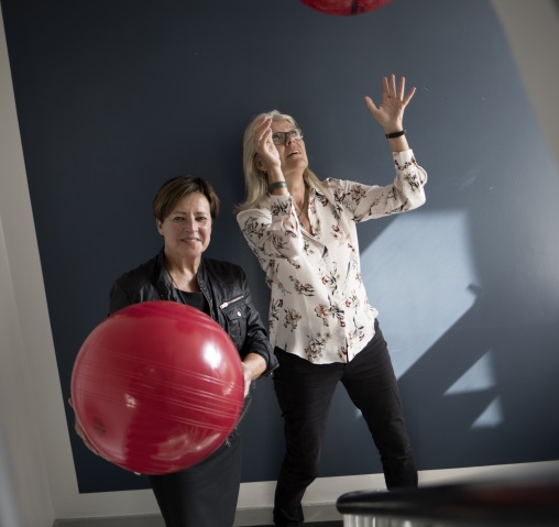 Ann-Dorit Völcker og Signe Boegh